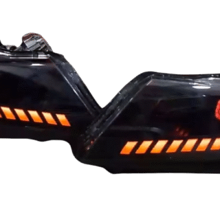 Honda City 2009-2020 Custom Round Shape Headlight with Arrow Day Time Running Light