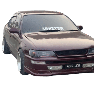 Toyota Corolla 1992-2000 Custom Square Shape Headlight