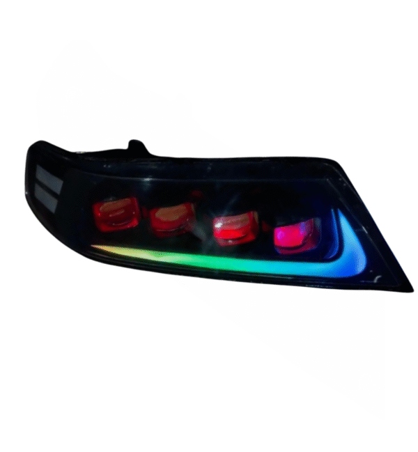 Honda Accord 2003-2009 CL9/CL7 Custom Tetra Square Shape Headlight with RGB Nike Style Day Time Running Light