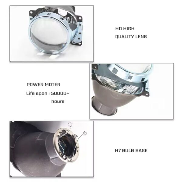 3.0 Inch Japanese Projector Lens with D2s/D4s Tubes & Blasters - Image 2