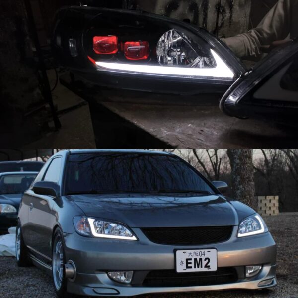 Honda Civic 2001-2005 Custom Day Time Running Light