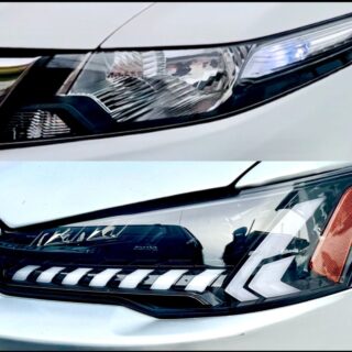 Honda City 2009-2020 Custom Arrow Style Day Time Running Light