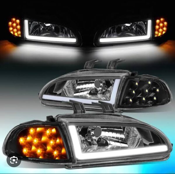 Honda Civic 1992-1995 Custom Day Time Running Light - Image 2