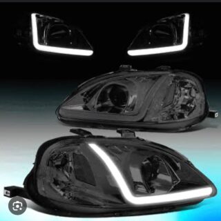 Honda Civic 1996-2000 Custom L Shape Day Time Running Light