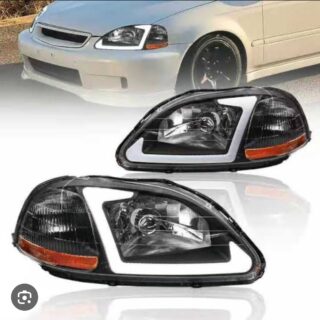 Honda Civic 1996-2003 Custom C Shape Day Time Running Light