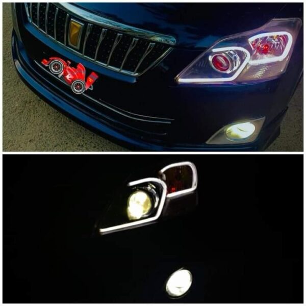 Toyota Premio 2015 Custom Dual C Shape Day Time Running Light