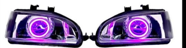 Honda Civic 1992-1995 Custom Square Shape Headlight - Image 2