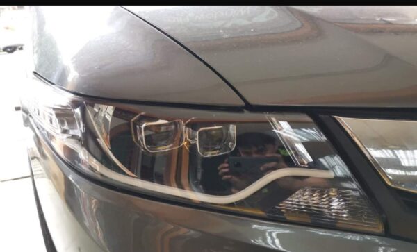 Honda City 2009-2020 Custom Square Shape Headlight - Image 2