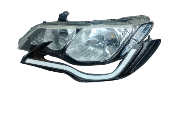 Honda Reborn 2006-2012 Custom L Shape Day Time Running Light - Image 2