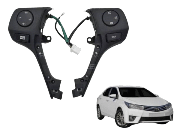 Toyota Corolla 2014-2025 Steering Multimedia Buttons with Spiral Cable (Complete Set) (Copy)