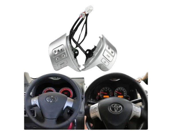 Toyota Corolla 2009-2014 Steering Multimedia Buttons with Spiral Cable (Complete Set) - Image 2