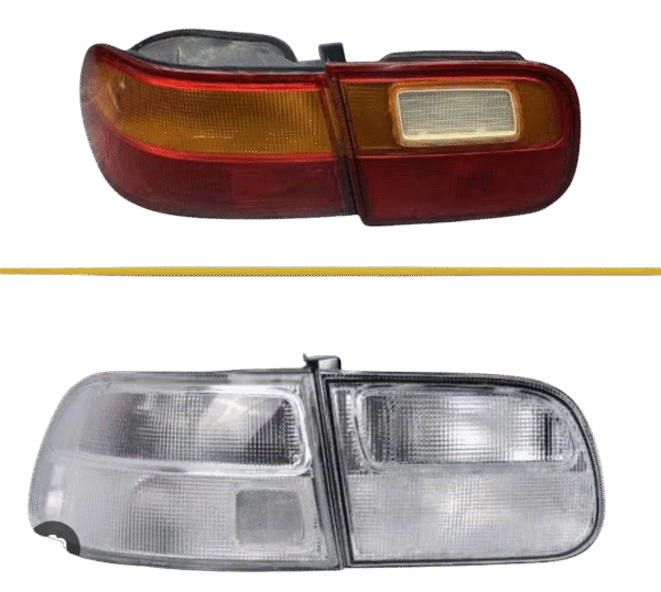 Honda Civic 1992-2000 Custom crystal Taillight Glass