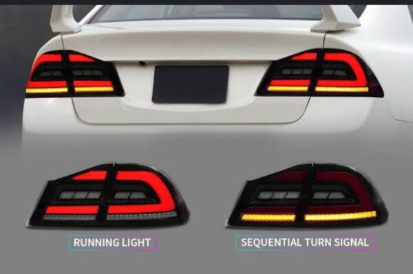 Honda Civic 2006-2012 Custom Lava Taillight
