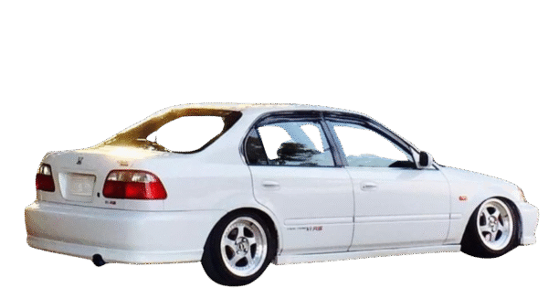 Honda Civic 1996-2000 Complete Body Kit - Image 2